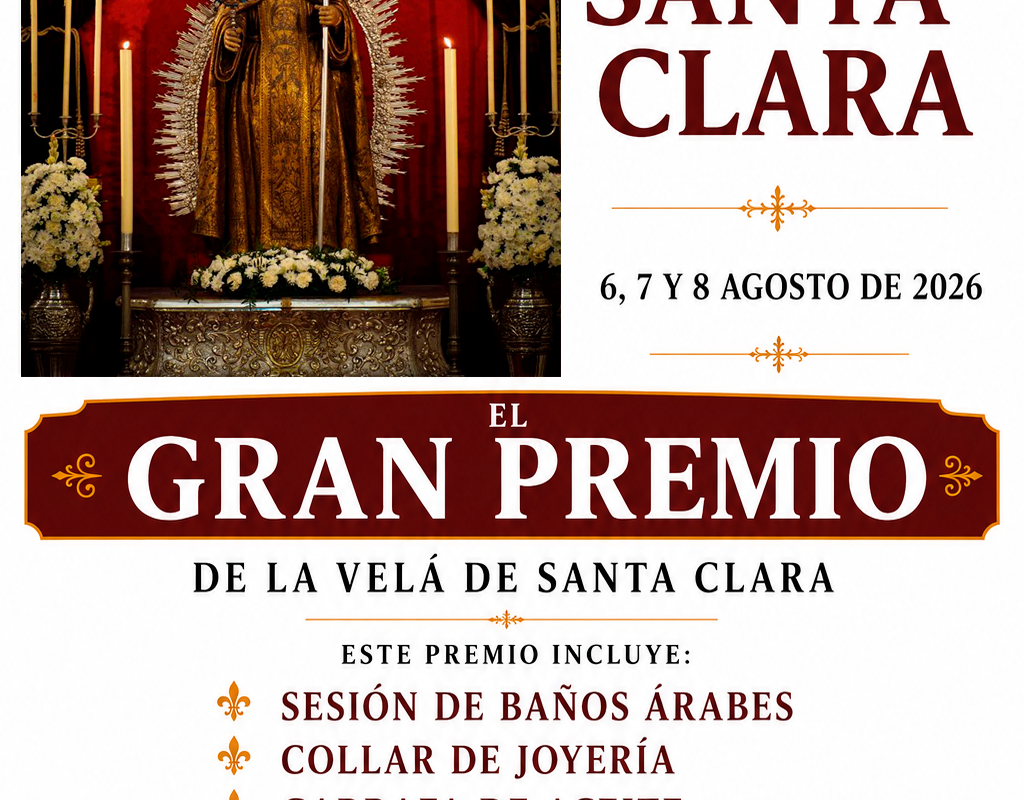 GRAN PREMIO VELÁ 2026